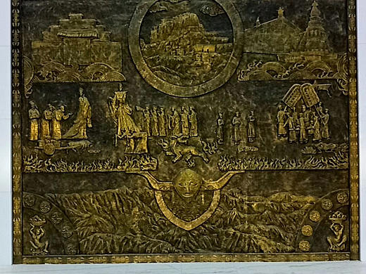 西藏吐蕃文化展馆浮雕设计公司