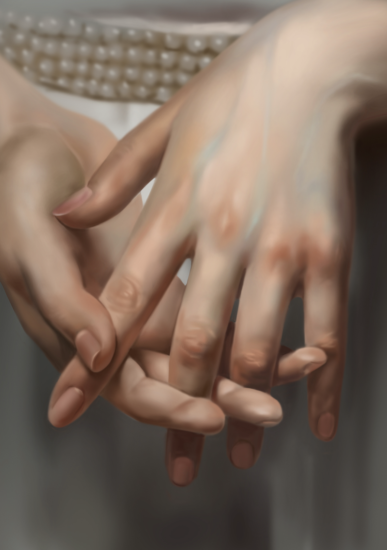 手|插画|艺术插画|cocohola_临摹作品-站酷zcool