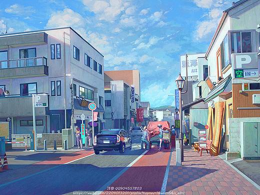 二次元日系街景