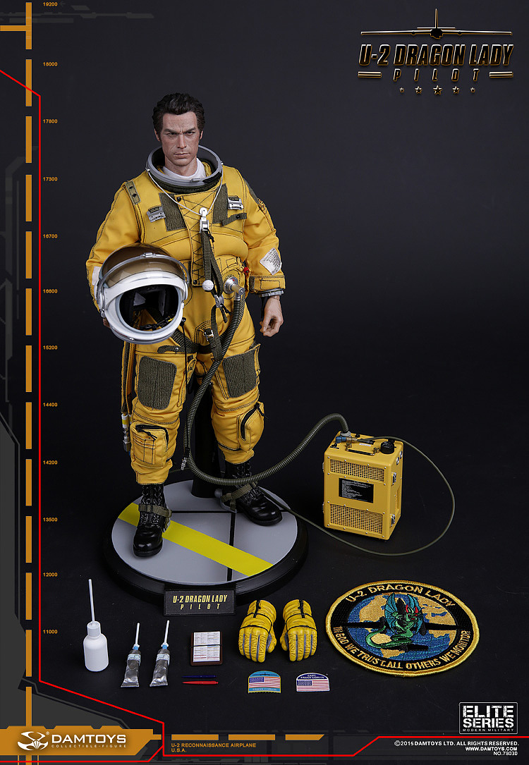 U-2 “龙女”侦察机 -飞行员（图ZMzc5OTIwOTY=） - 玩具 - 站酷设计师DAMTOYS原创素材 - 站酷ZCOOL