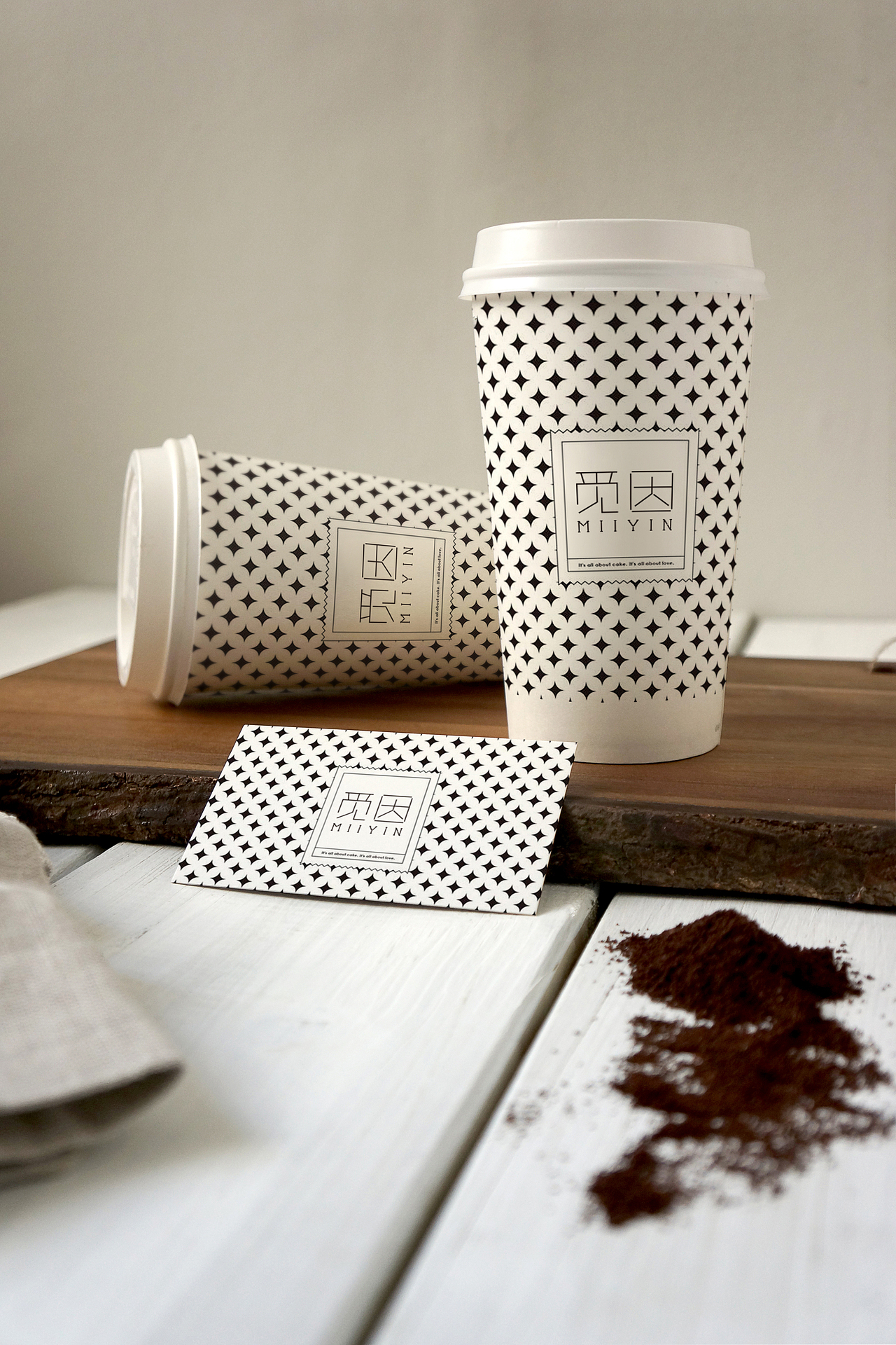 咖啡餐厅品牌设计（图ZOTMwMTgzMjQ=） - 品牌 - 站酷设计师山河兄原创素材 - 站酷ZCOOL