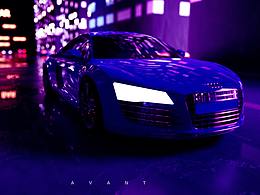 賽博朋克城市風(fēng)景機械