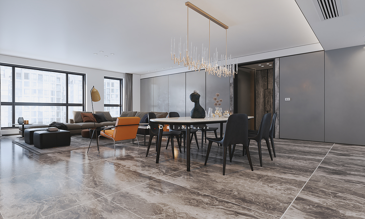 现代平层案例-A.Dai