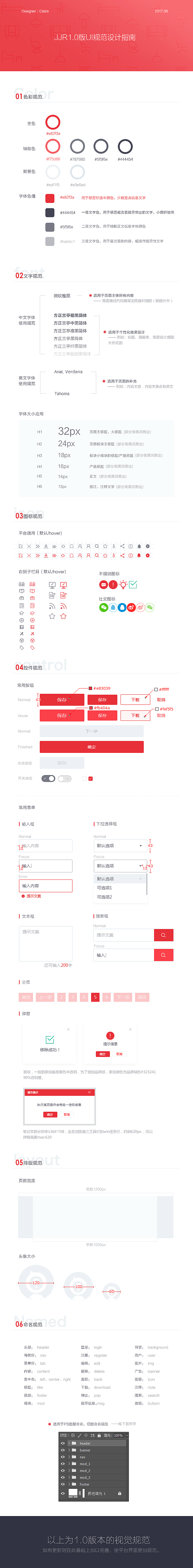 网页改版UI规范（图ZODgyMTY0NDg=） - 门户网站 - 站酷设计师陈老板_Claire原创素材 - 站酷ZCOOL
