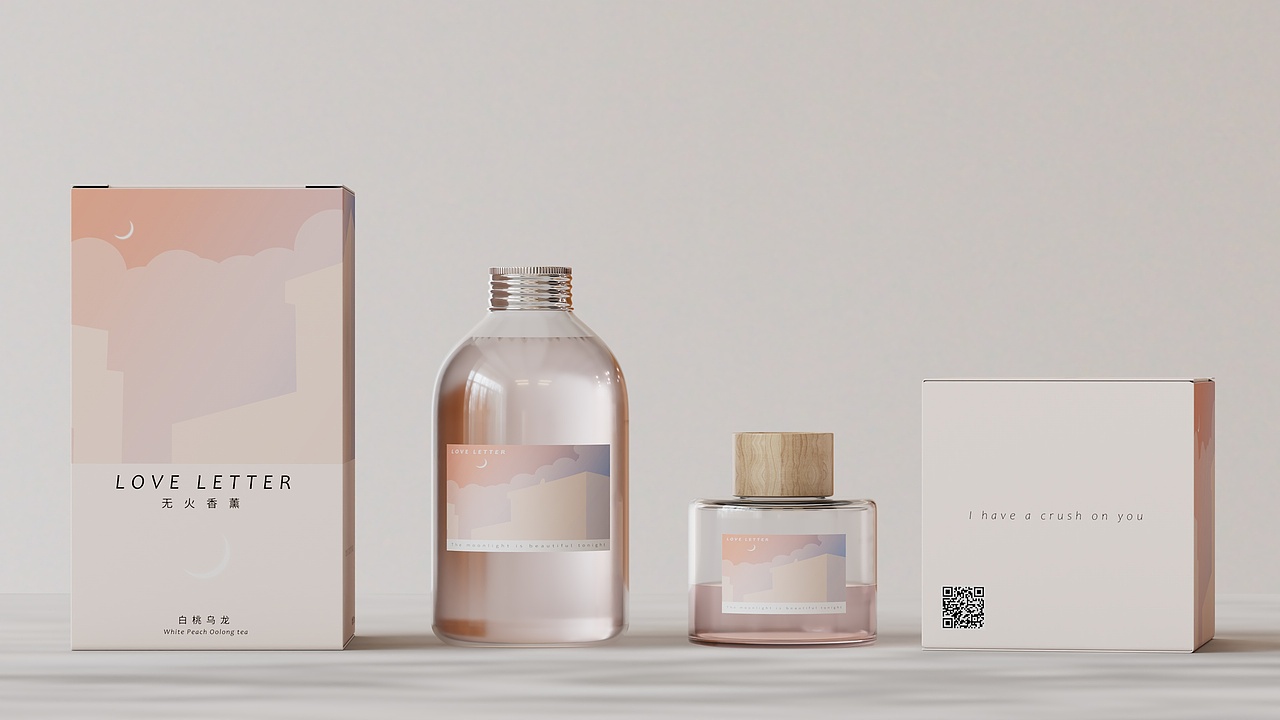 “一封情书”无火香薰包装设计（图ZMzIxMjkzOTg0） - 包装 - 站酷设计师几何视觉实验室原创素材 - 站酷ZCOOL