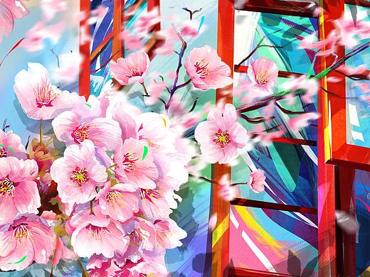 城市的回忆系列插画——武汉