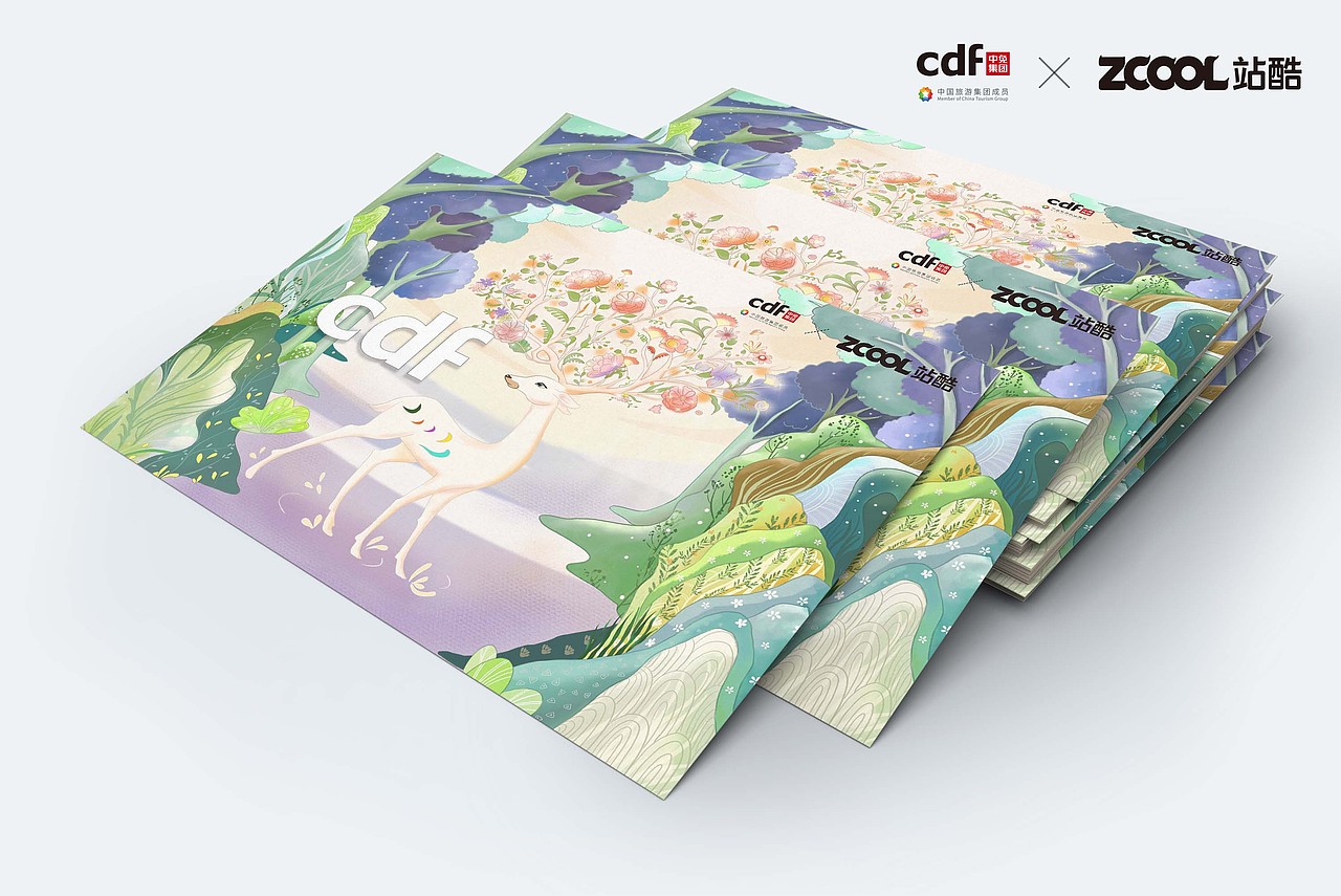 《静思》——在cdf发现环保之美（图ZMjc4NzUxNjM2） - 海报 - 站酷设计师木果插画原创素材 - 站酷ZCOOL