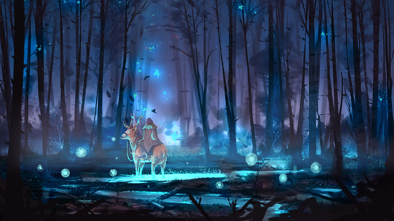 密林|插画|概念设定|leelg - 原创作品 - 站酷 (zcool)