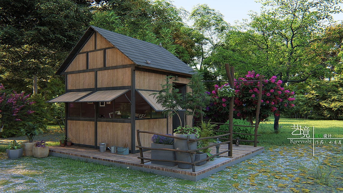 小木屋设计（图ZMTk3OTA2MjUy） - 建筑/空间 - 站酷设计师艺境设计原创素材 - 站酷ZCOOL