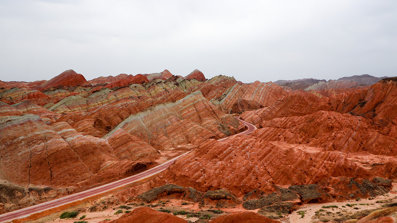 西北-七彩丹霞（图ZMTMzMjM4MzAw） - 风光摄影 - 站酷设计师梦醒时分sr原创素材 - 站酷ZCOOL