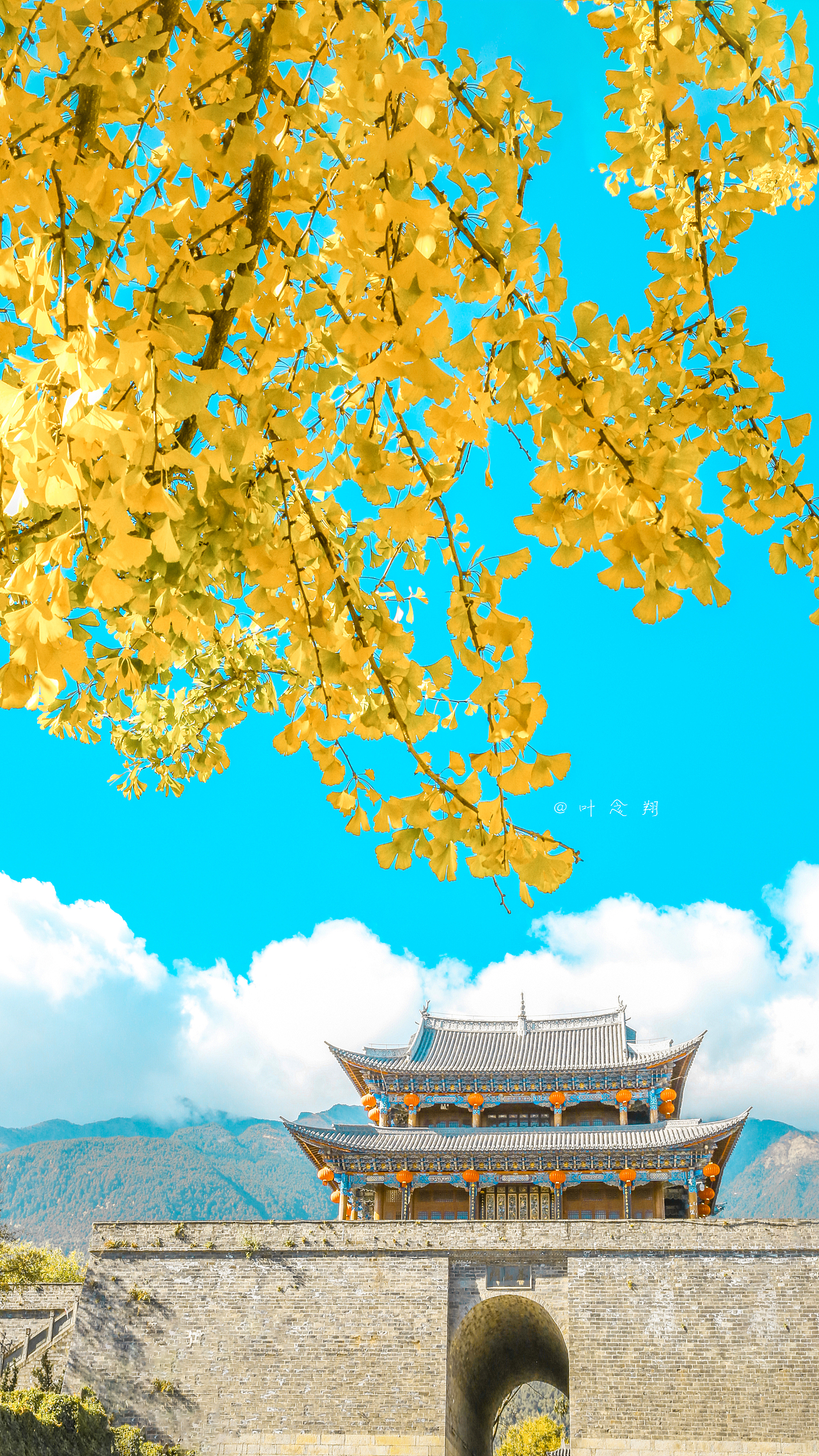 大理古城的秋（图ZMTg4ODUwMjM2） - 风光摄影 - 站酷设计师叶念翔原创素材 - 站酷ZCOOL