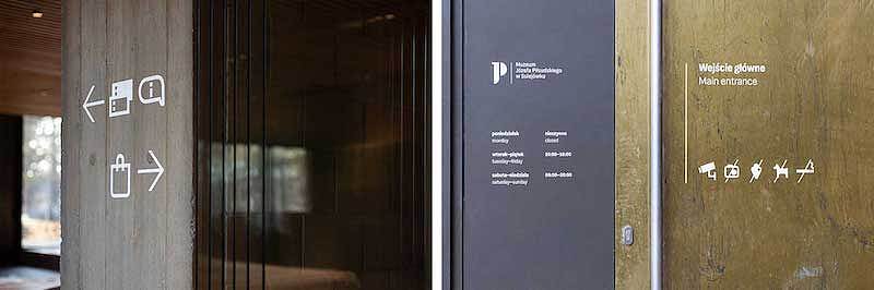 导视设计赏析-约瑟夫·毕苏斯基博物馆