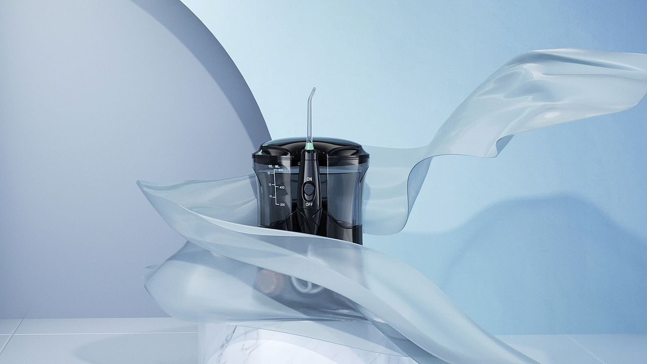 洗牙器产品动画-三维视频、3D产品宣传片