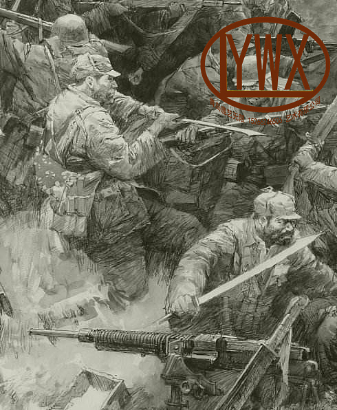 战争壁画场景油画创作