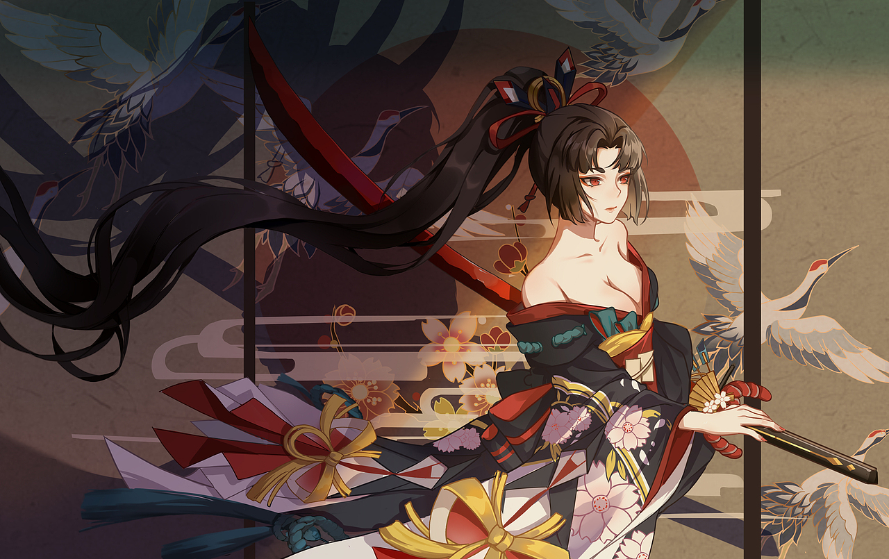 妖刀姬（图ZMjUzMzI1MzUy） - 创作习作 - 站酷设计师SKY兔原创素材 - 站酷ZCOOL