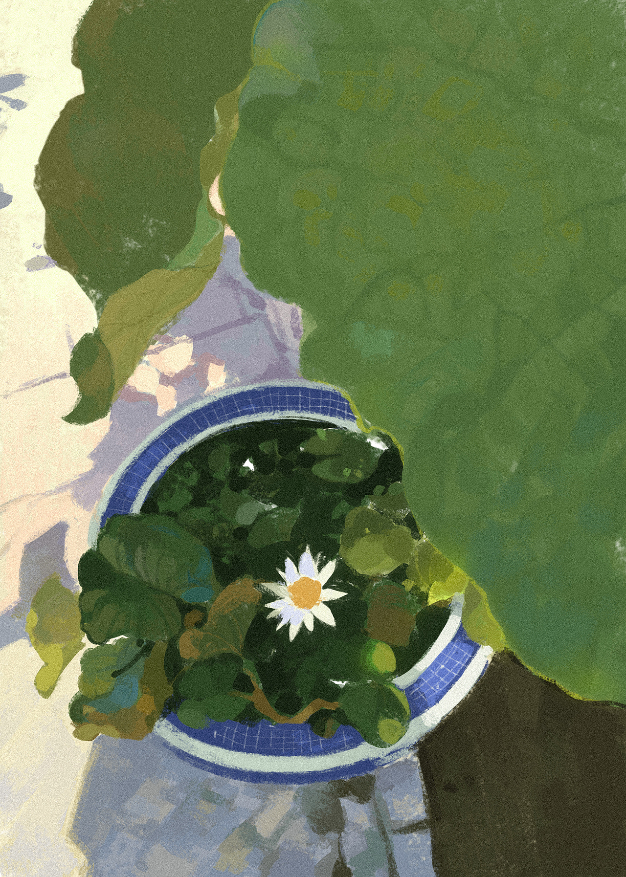 插画-盆栽（图ZMTY3MjE3MjUy） - 创作习作 - 站酷设计师橘绿紫原创素材 - 站酷ZCOOL