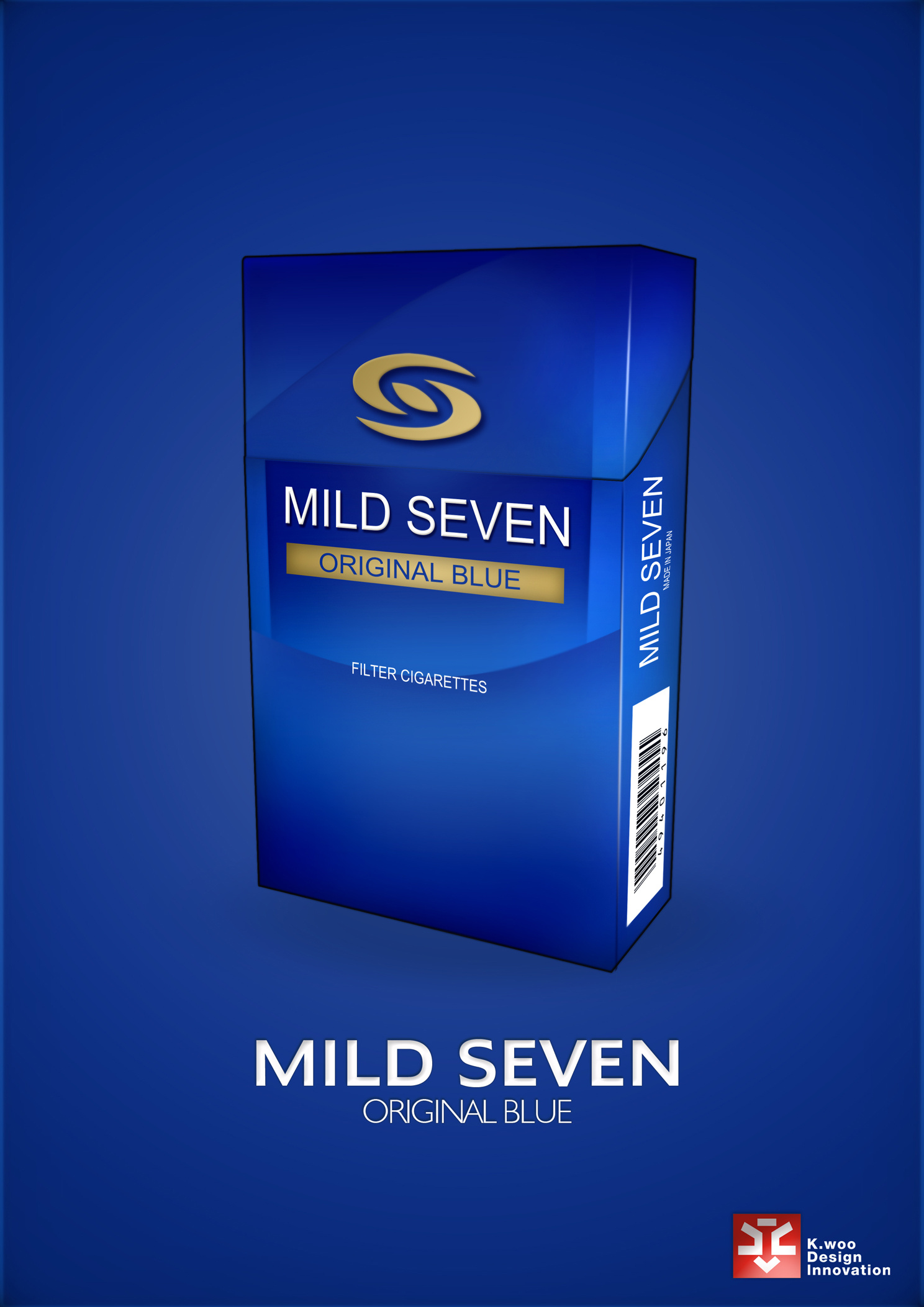 mild seven 烟盒图标