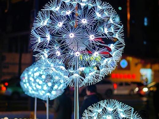 大型广场户外亮化LED蒲公英景观路灯 铭星灯饰专业定制