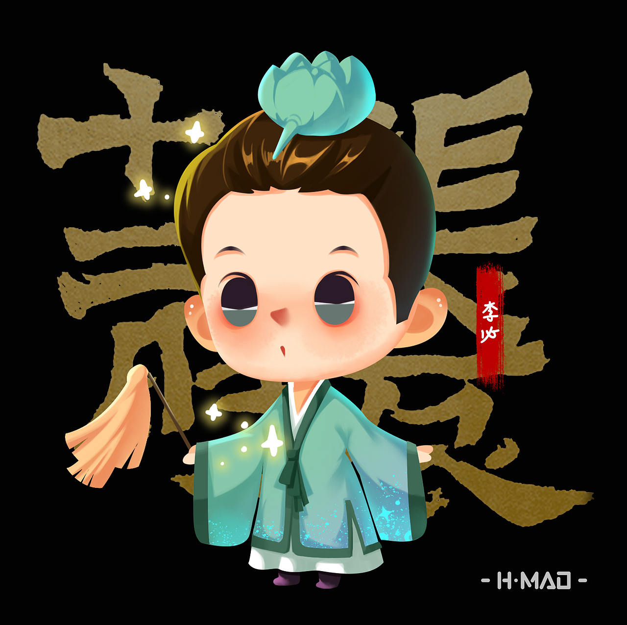 Q版长安十二时辰（图ZMTY5MjAwOTQ0） - 商业插画 - 站酷设计师猫小毛毛原创素材 - 站酷ZCOOL
