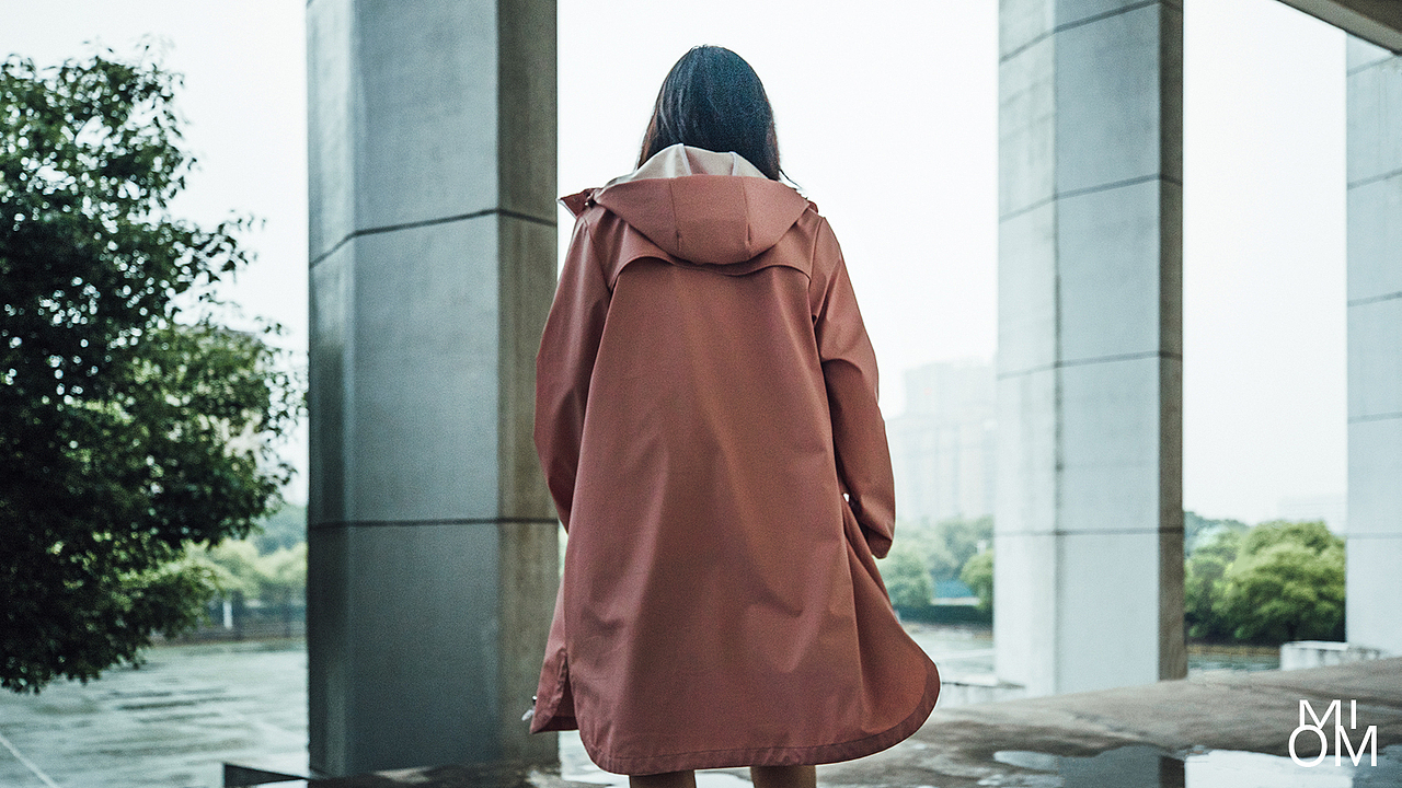时尚雨衣拍摄(一)