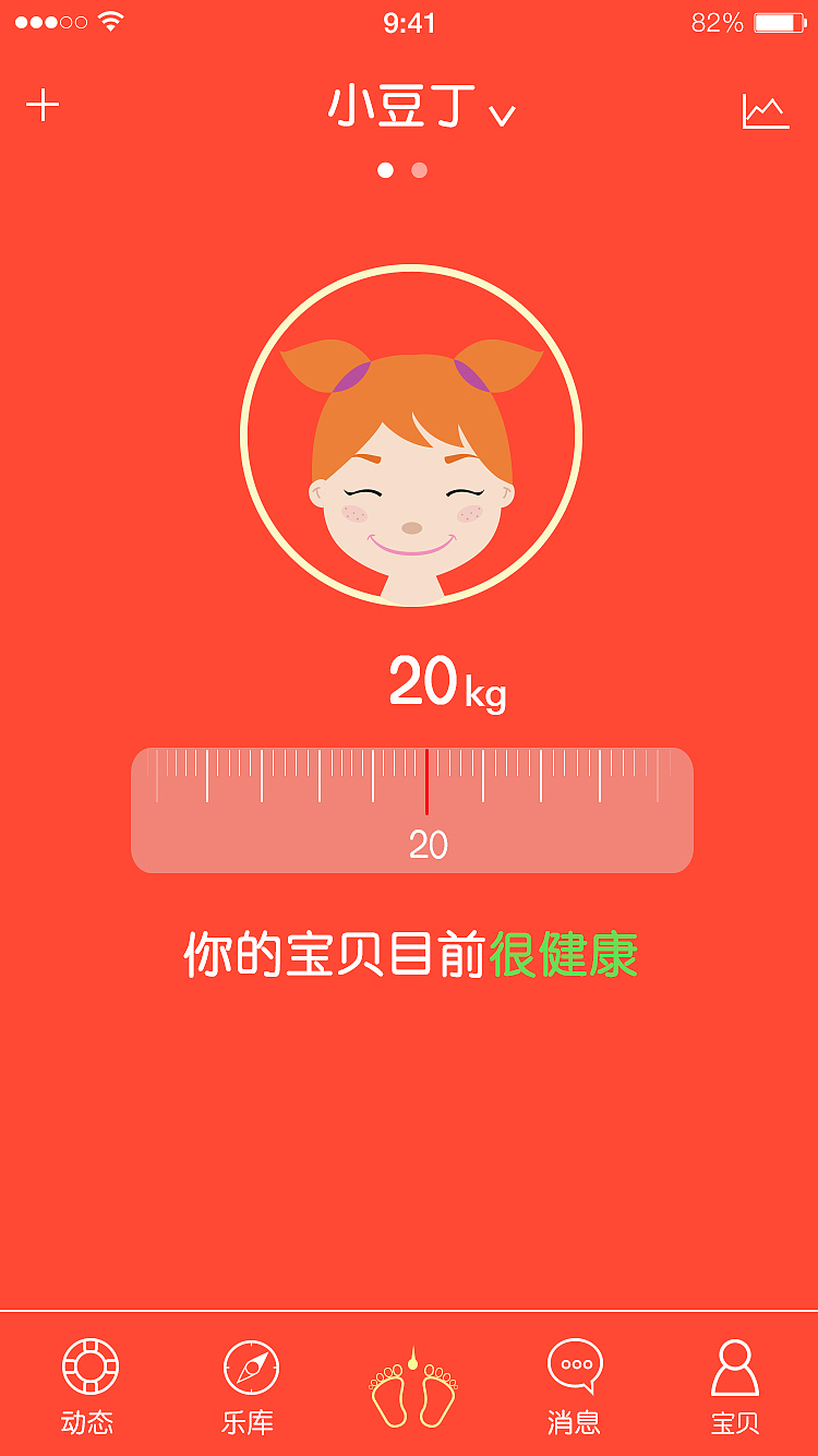 互联网+ 微米-儿童智能身高体重测量仪(图ZNjg1ODYzOTY=) - APP界面 - 站酷设计师HNJZ原创素材 - 站酷ZCOOL