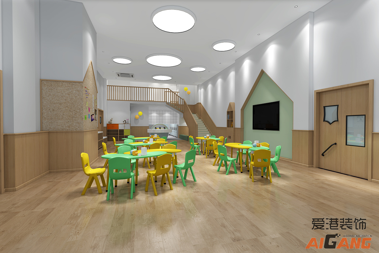 重庆爱港装饰/香港德恩教育国际幼儿园/幼儿园设计案例