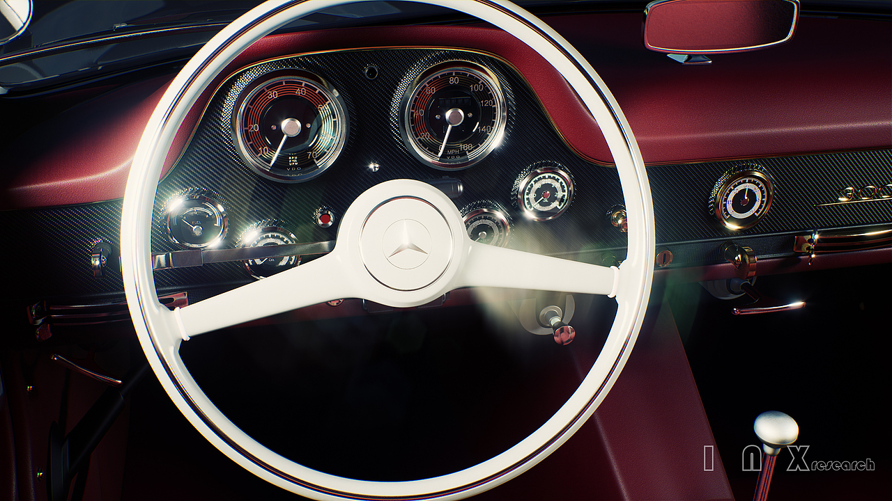 1956 Mercedes Benz 300SL Gullwing UE4 Reserach(图ZMjAzNjUxNjM2) - 机械/交通 - 站酷设计师mclovin原创素材 - 站酷ZCOOL