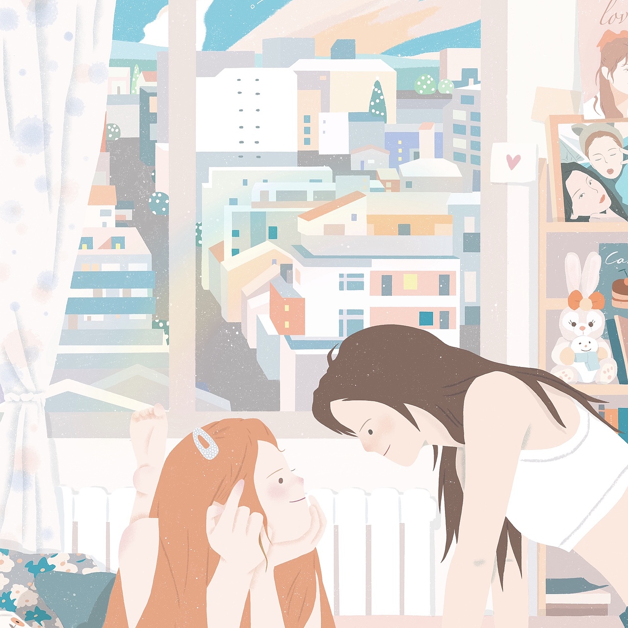 七月的一些插画作品➕海报