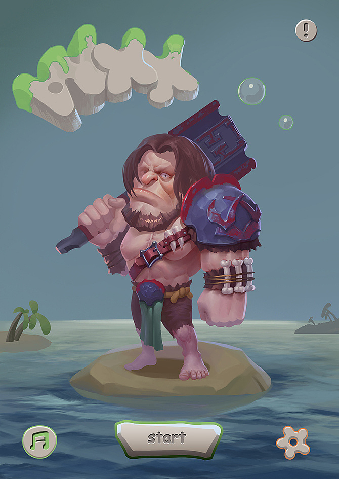 初级野蛮人设定