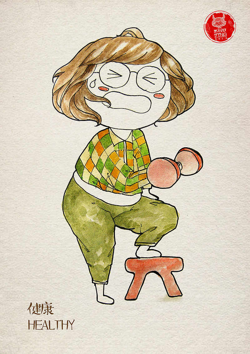 涂鸦小绘本——小胖妞