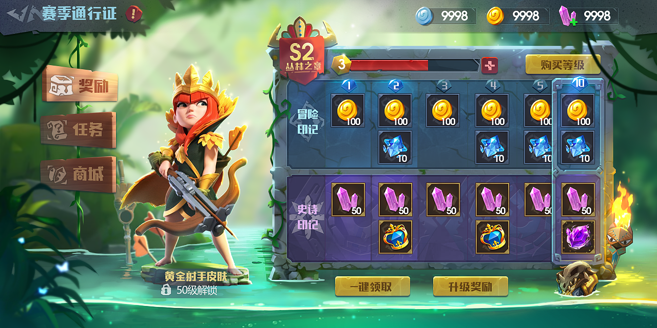 欧美卡通练习|ui|游戏ui|hugohan_原创作品-站酷(zcool)