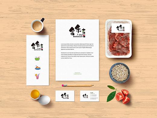 T Joy barbecue-合樂喜（個人主頁-ZMjQ5MTQ5NjQ=） - Logo - 站酷設計師米加品牌設計原創(chuàng)素材 - 站酷ZCOOL