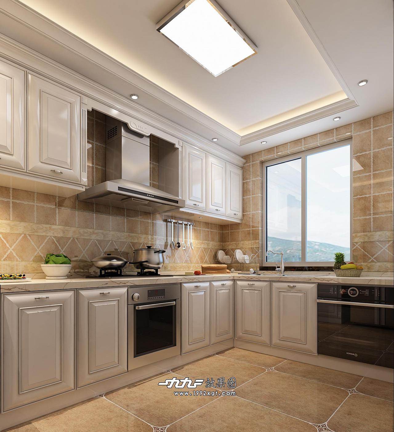 家装厨房设计展示（图ZMTczMDY1MTg0） - 家装设计 - 站酷设计师室内设计表现媛原创素材 - 站酷ZCOOL