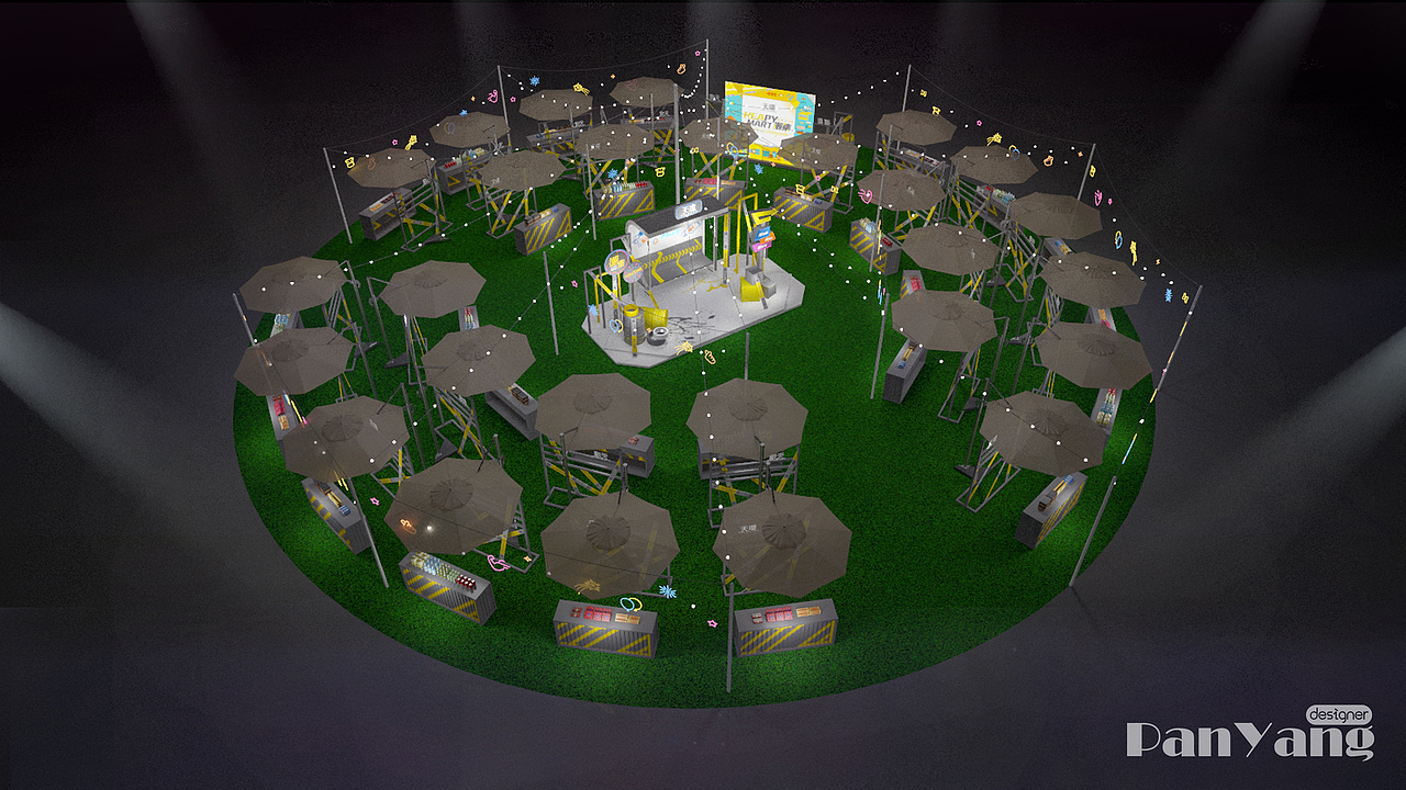 HEAPY MART 潮集（图ZMjU1MjcxNDMy） - 舞台美术 - 站酷设计师PanYang丶原创素材 - 站酷ZCOOL