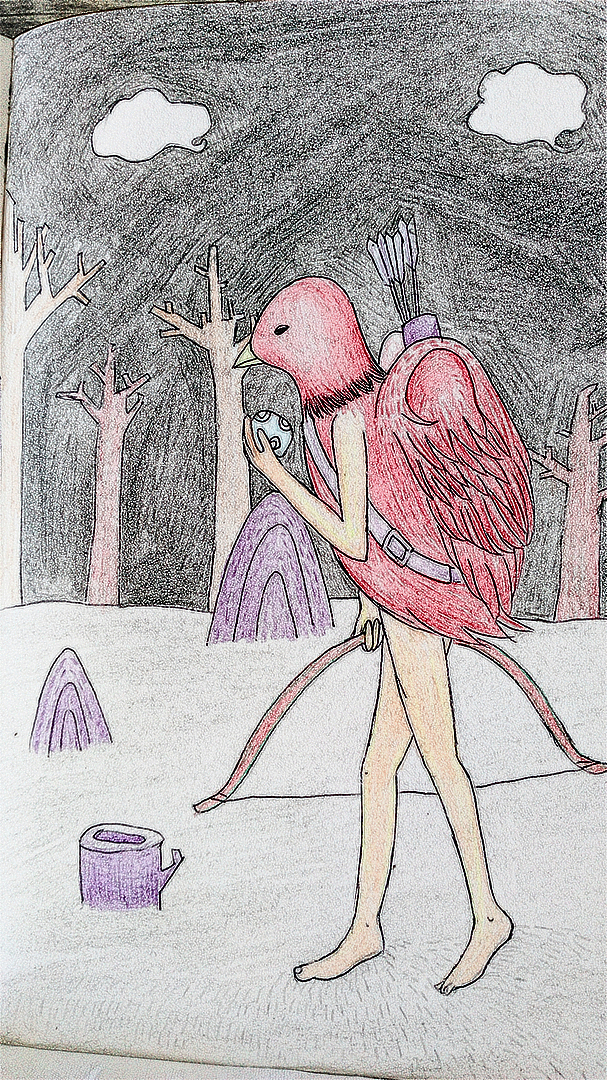 开始用画来记录心情!