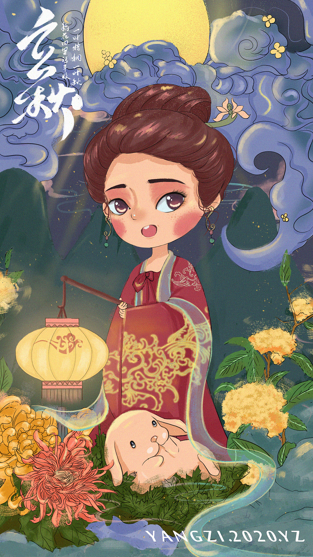 国潮人物（图ZMjI4MTAwNDg4） - 商业插画 - 站酷设计师一枳羊原创素材 - 站酷ZCOOL