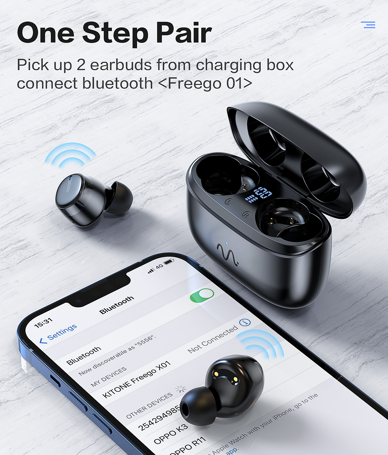 蓝牙耳机-数据线