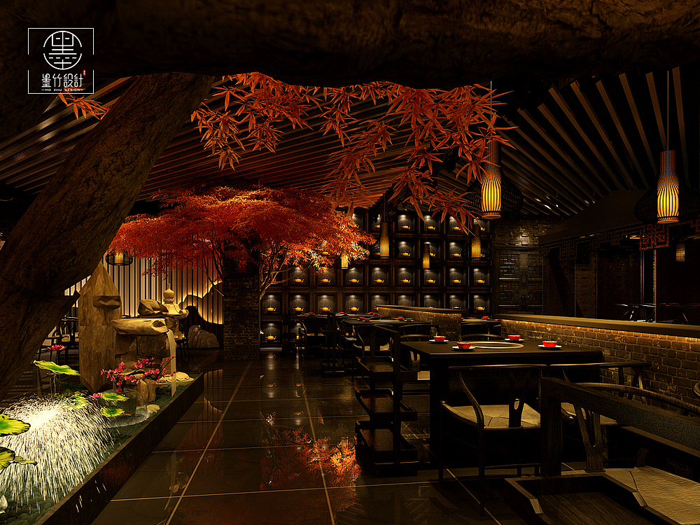 唐锅火锅店设计（铜陵店）| 重庆火锅店设计公司（图ZMTc4Mjc2NTQ0） - 家装设计 - 站酷设计师_重庆火锅店设计原创素材 - 站酷ZCOOL