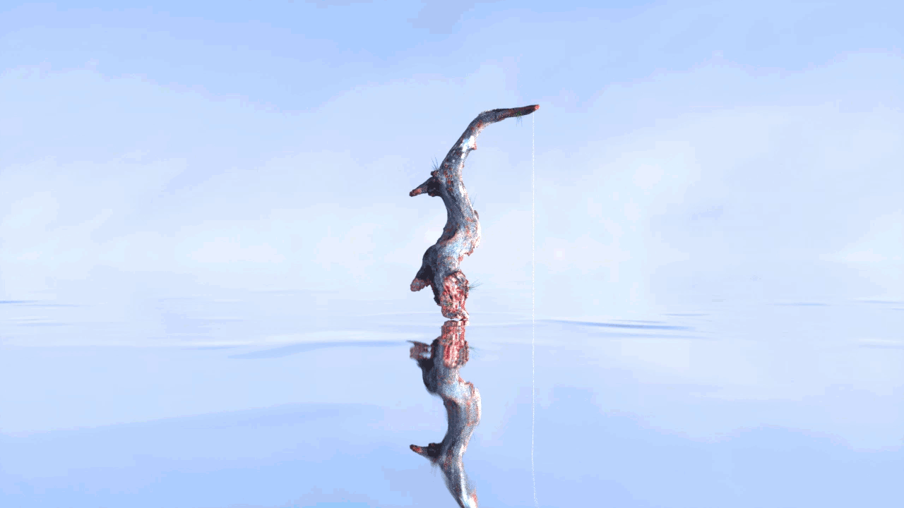 #houdini#c4d每月动态练习_第三月/reaction diffusion