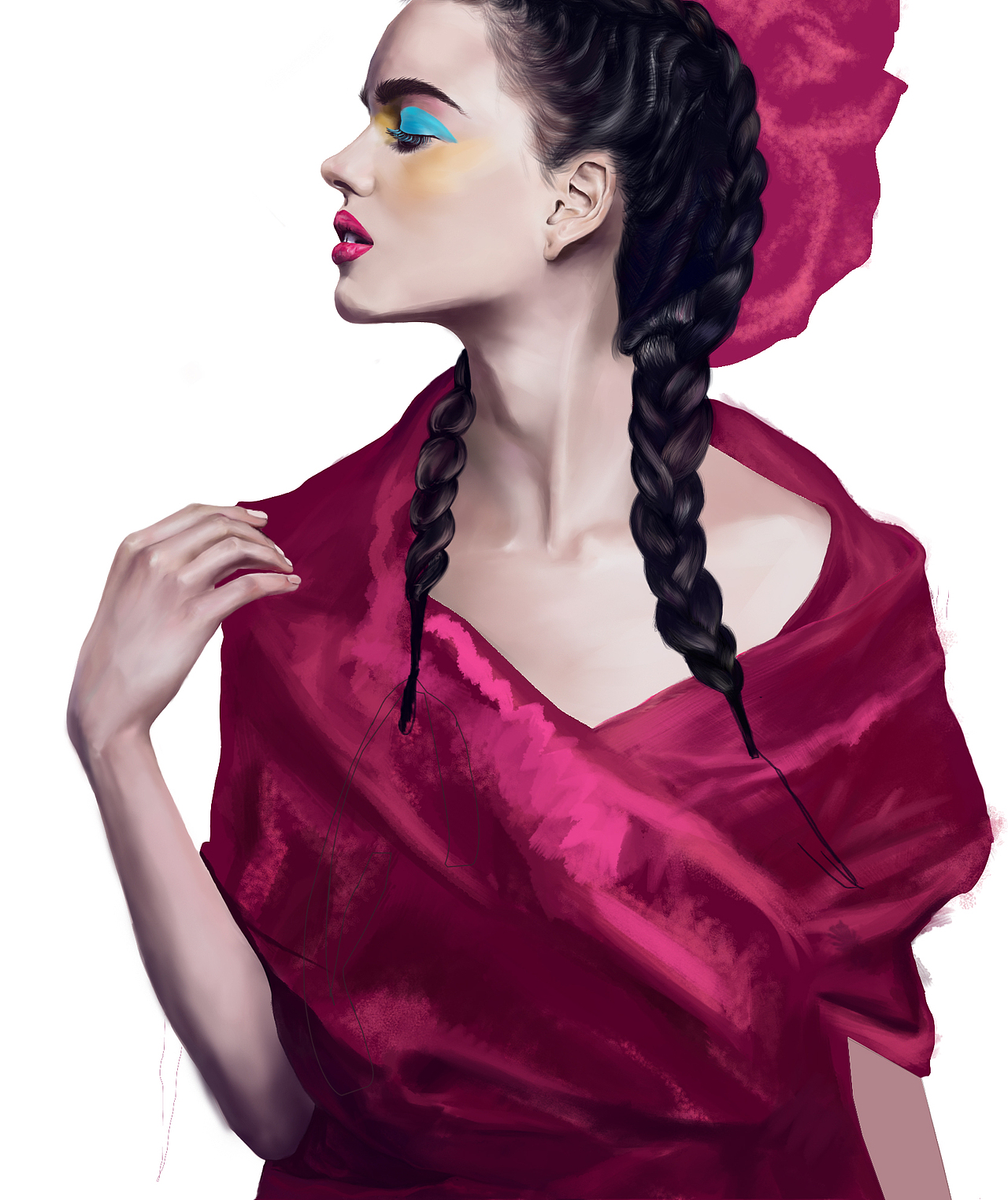 看来最近you点忙,还在画》》》