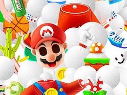 插画练习异想2018努力到无能为力“为止”