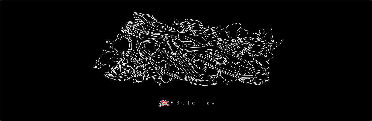 涂鸦艺术字体设计