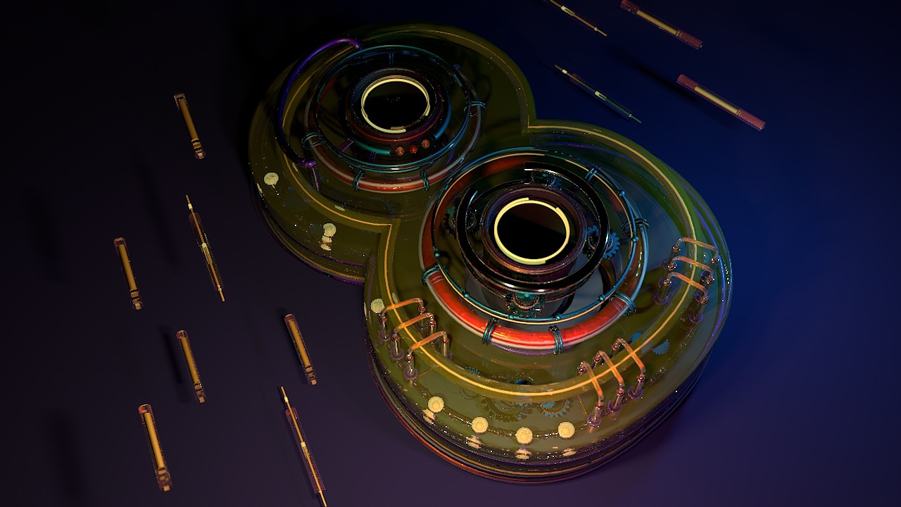 C4D日常练习（图ZMTM4MDY1NzQw） - 机械/交通 - 站酷设计师LaiLilien原创素材 - 站酷ZCOOL