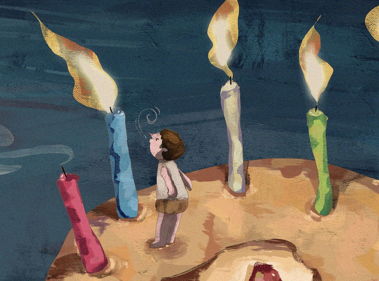 人一旦开始逃避就很难停下来（图ZMzAwODI5Njg4） - 绘本 - 站酷设计师红氮气原创素材 - 站酷ZCOOL