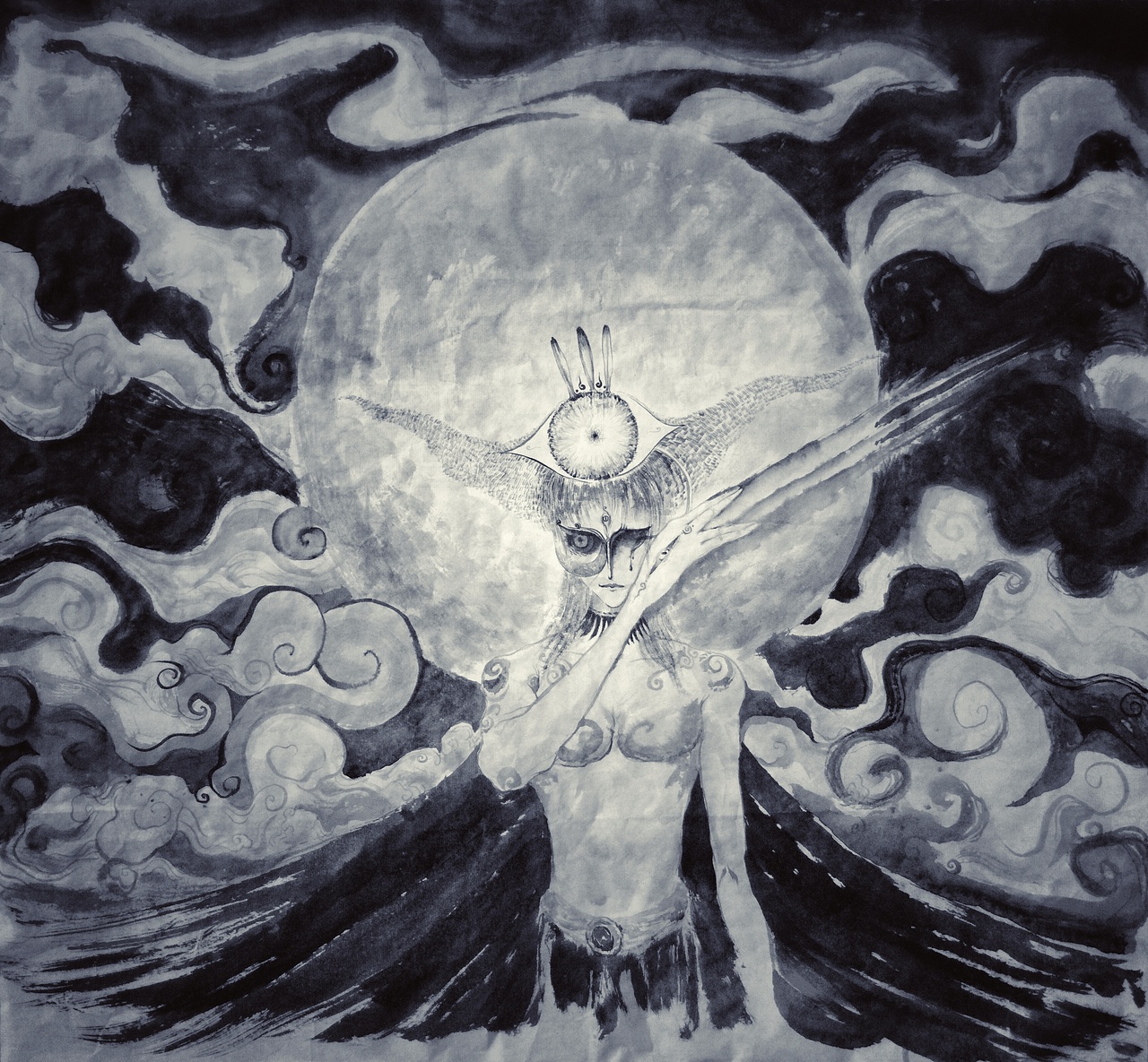 水墨漫画（图ZMTAxNjY4Nzgw） - 艺术插画 - 站酷设计师飞天大蝙蝠原创素材 - 站酷ZCOOL