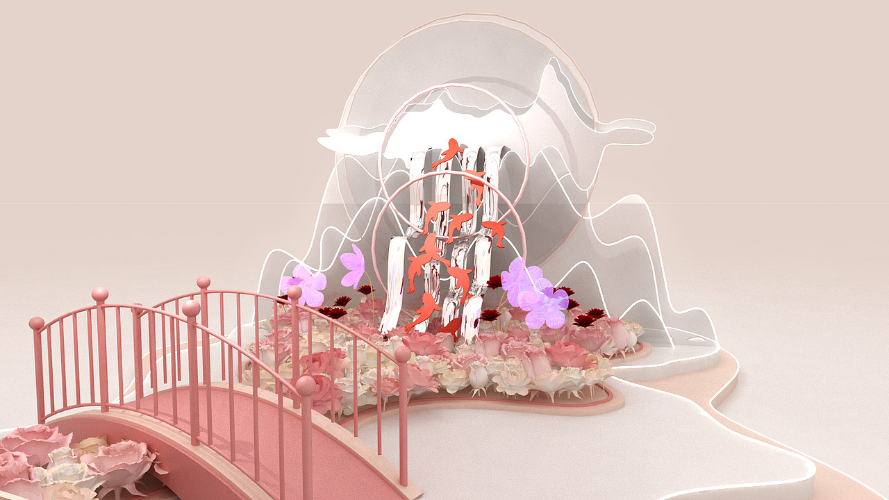 中庭美陈