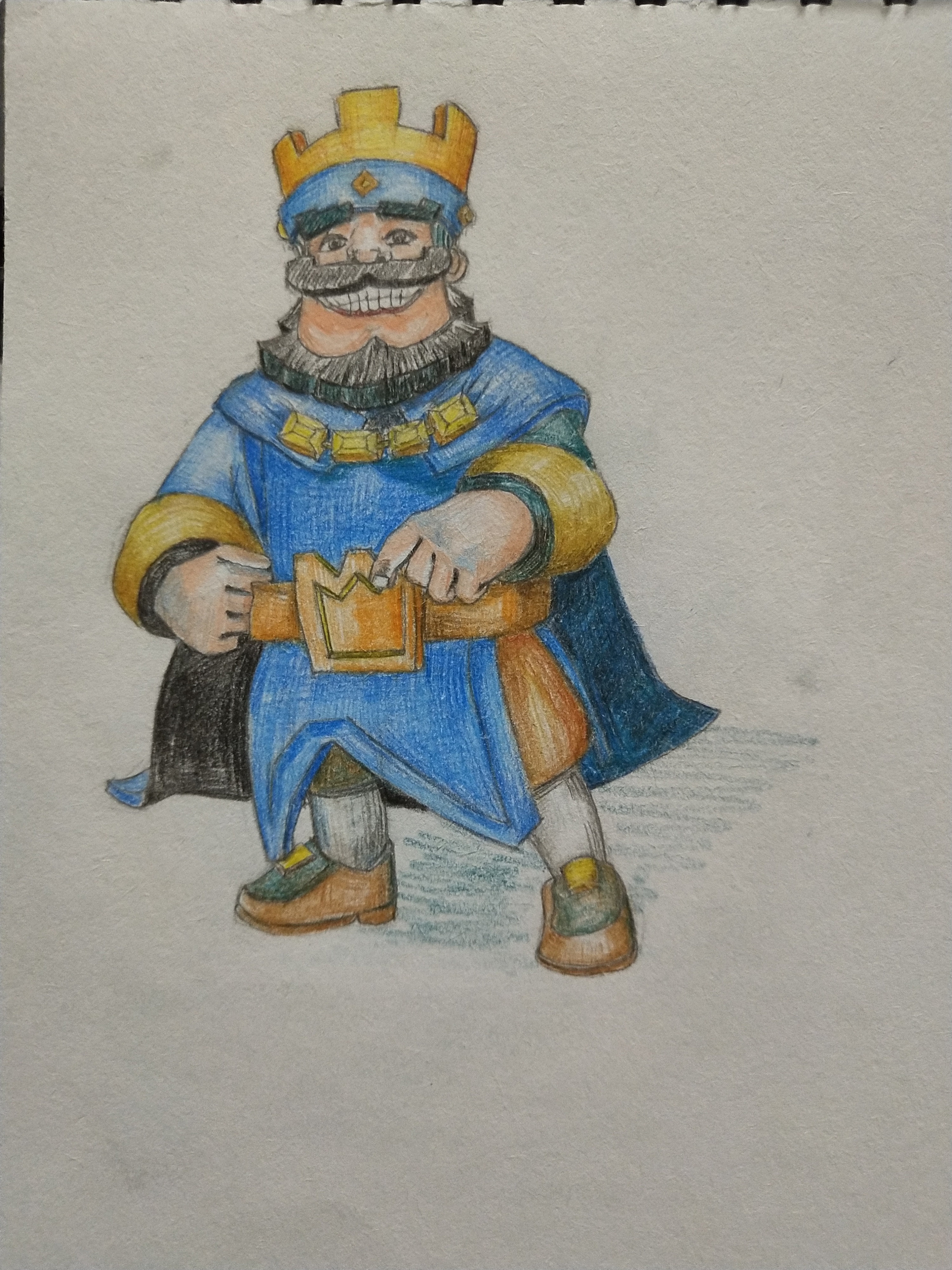 国王|动漫|其他动漫|刺猬_eric - 临摹作品 - 站酷 (zcool)