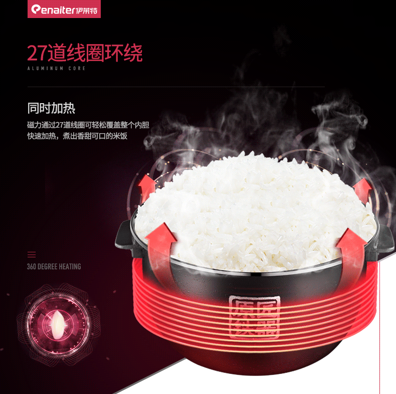电饭煲页面（图ZODQwMDE1MDQ=） - 电商 - 站酷设计师MissionIMLabs原创素材 - 站酷ZCOOL