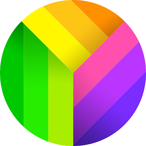 一个色彩妖艳的圆形图标练习（图ZMTM1NDgxODky） - 图标 - 站酷设计师我是摸摸啊原创素材 - 站酷ZCOOL