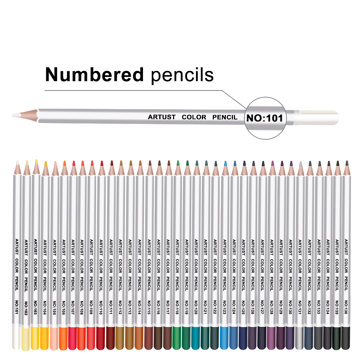 亚马逊-72色铅笔